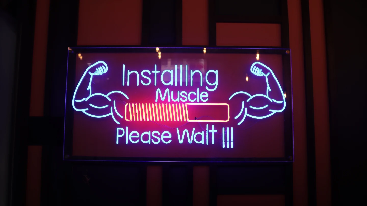 Strength equipment presentation imagery